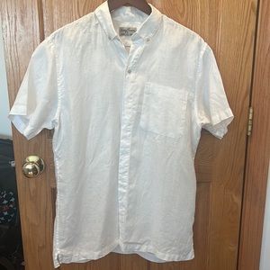 Kenny Flowers white Linen shirt